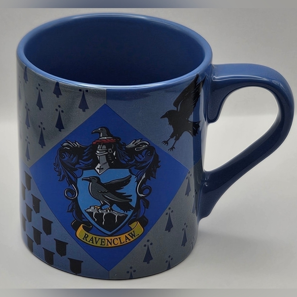 Harry Potter Ravenclaw Mug Wizarding World Blue House Crest Ceramic Cup